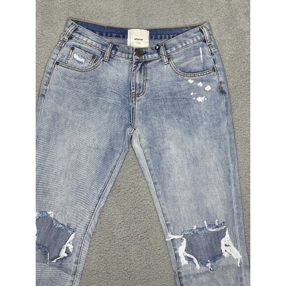 ONE TEASPOON Woman's Montana Blue‎ Awesome Baggies Distressed Jeans Size 28 - Picture 2 of 6
